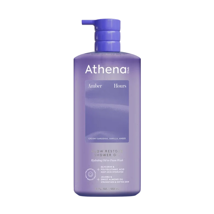 Glow Restore Shower Oil S8 Amber Hours