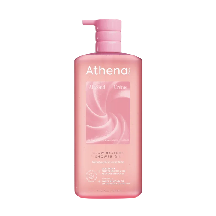 Glow Restore Shower Oil P6 Almond Crème