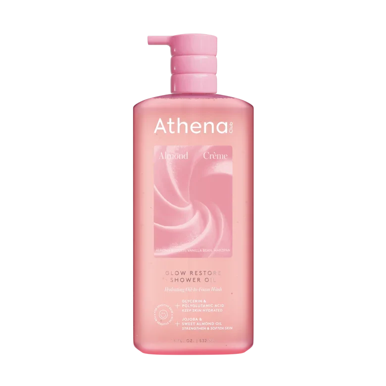 Glow Restore Shower Oil P6 Almond Crème
